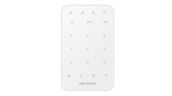 Hikvision DS-PK1-E-WE Kablosuz Led Keypad Şifre Paneli